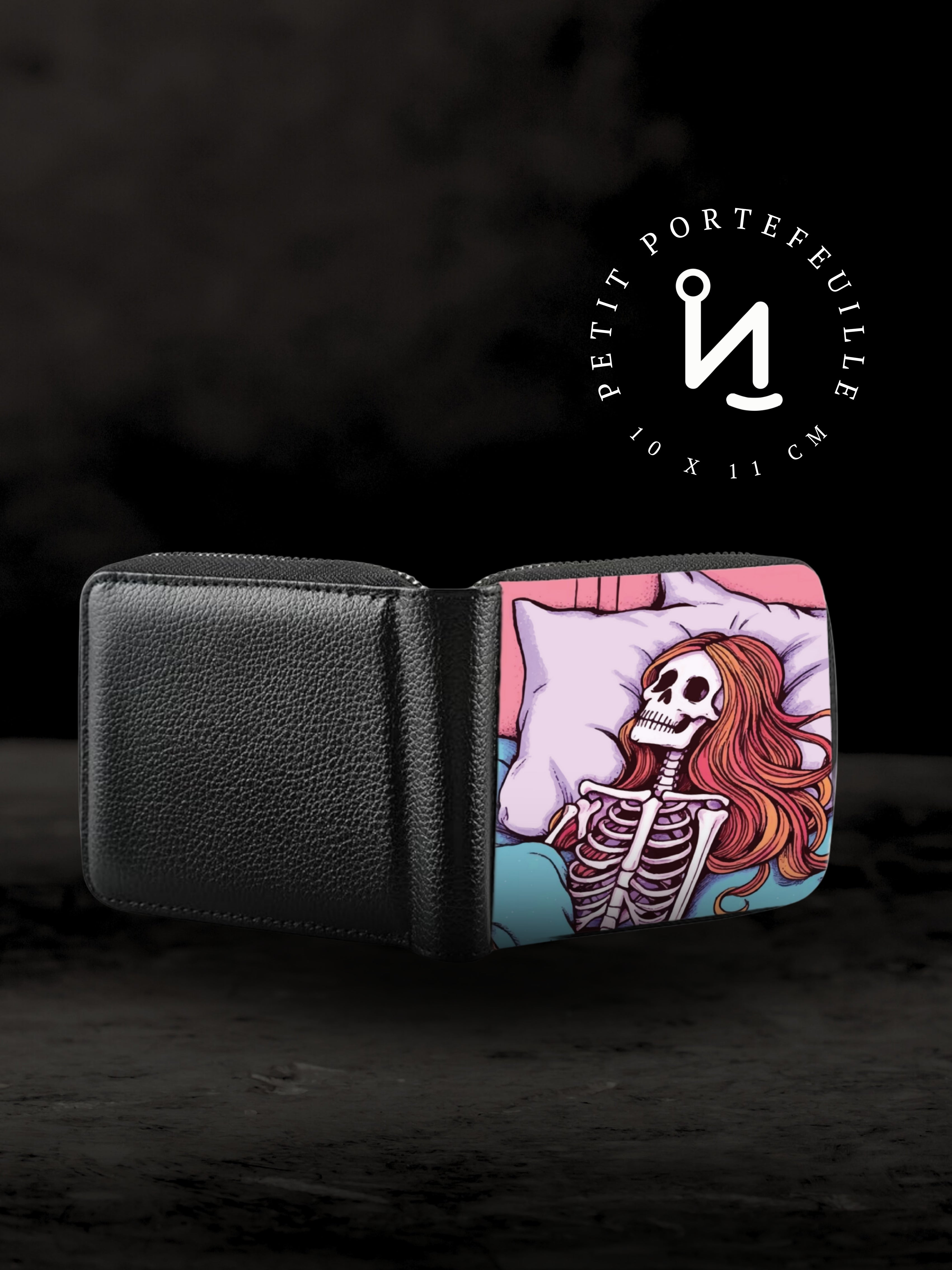 LA SUBMERGÉE - Petit Portefeuille zipper