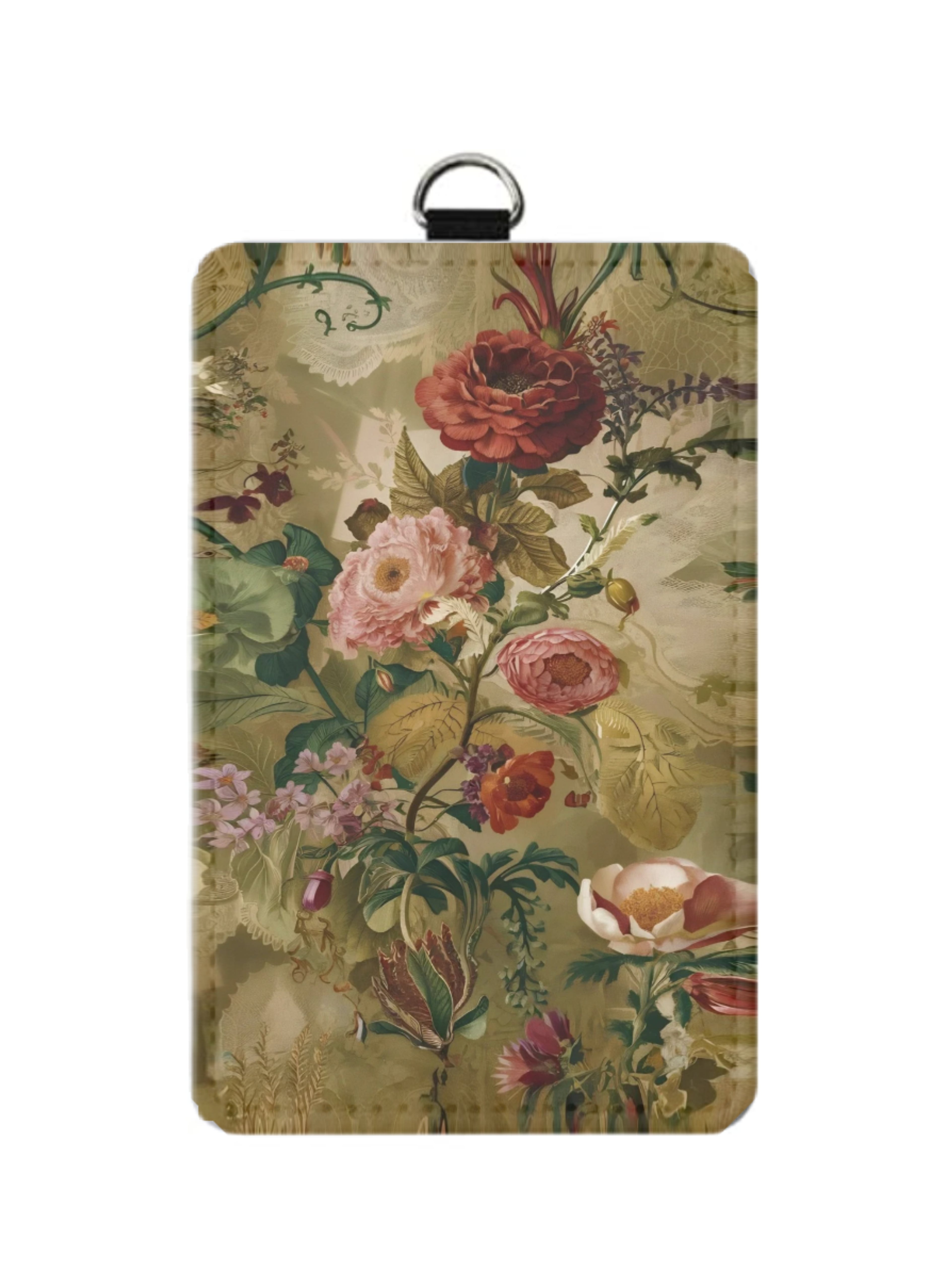 JARDIN - Porte-badge en cuir synthétique