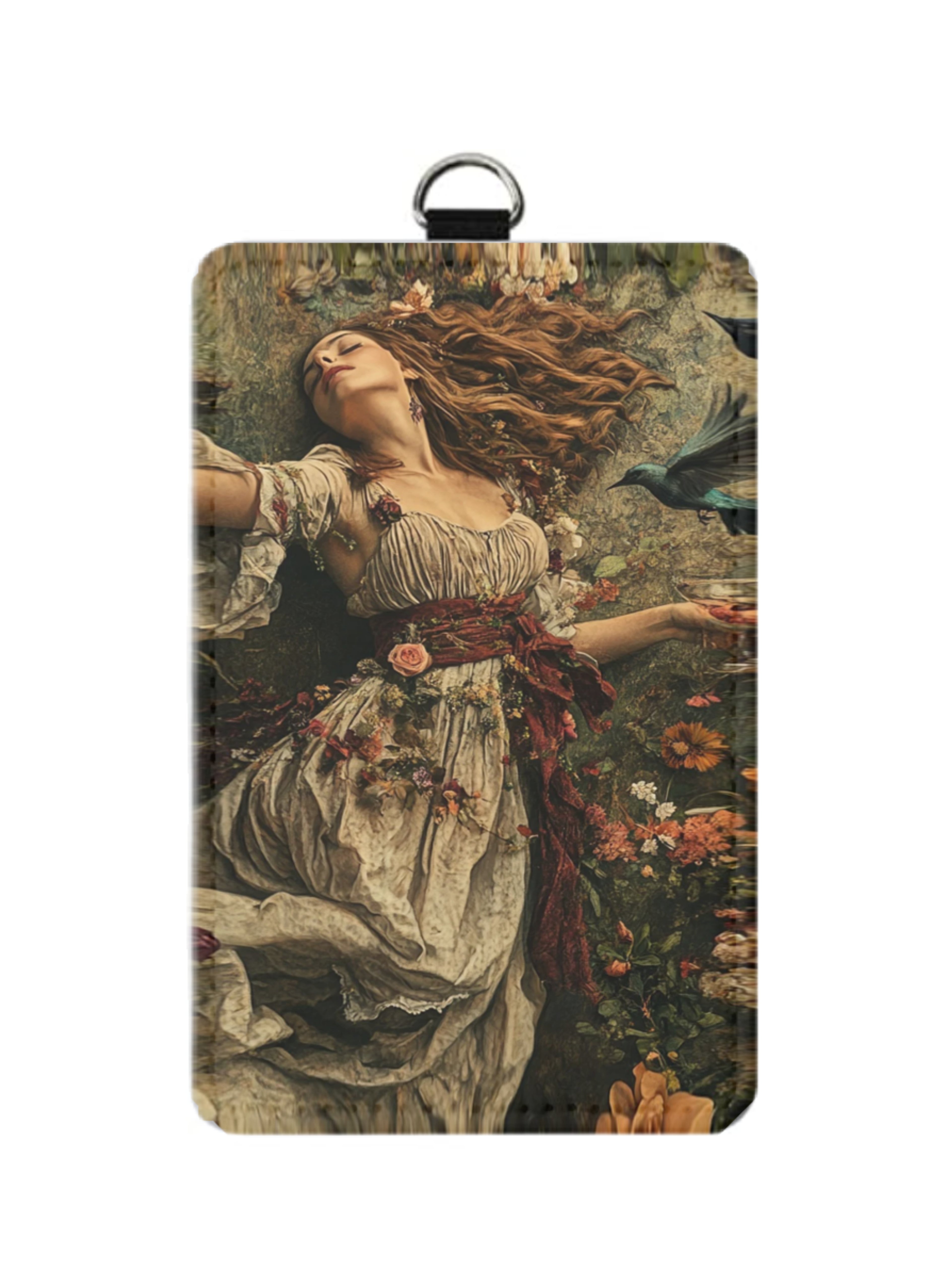 SOUPIR - Porte-badge en cuir synthétique