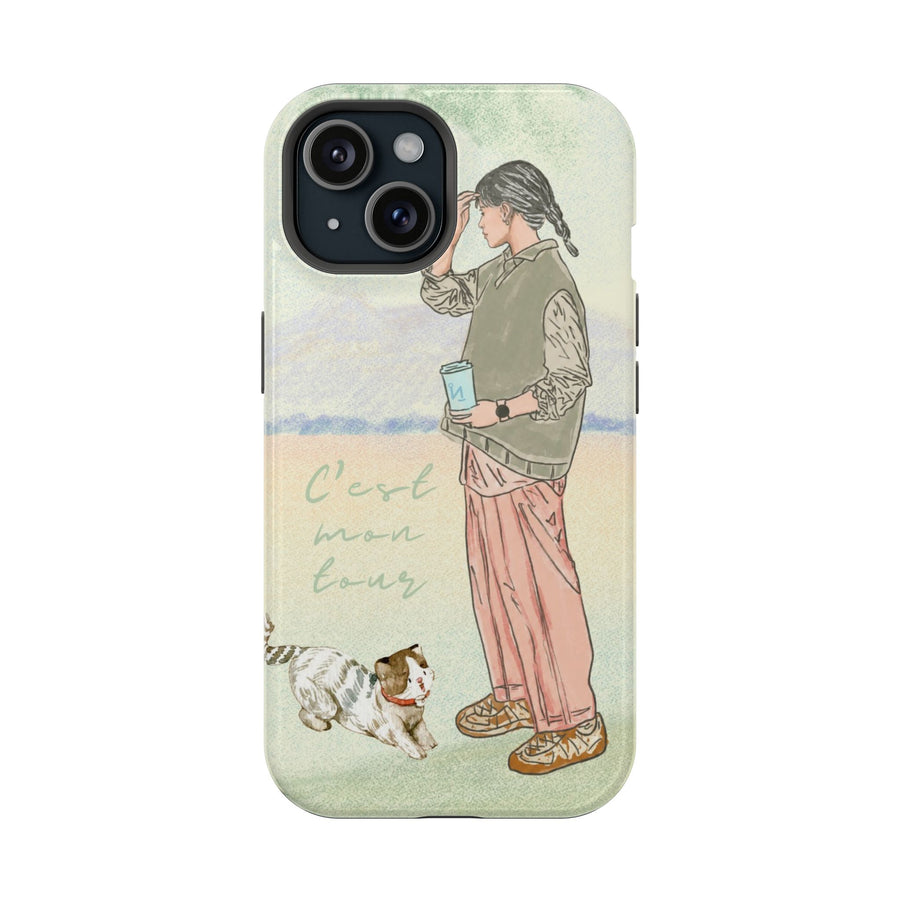 Coque cellulaire sublimée - C'EST MON TOUR