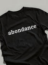 ABONDANCE - T-Shirt noir (allume dans le noir)