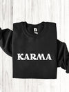 KARMA - Coton ouaté noir (allume dans le noir)
