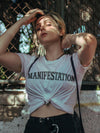 MANIFESTATION - T-Shirt blanc (taille unisexe)