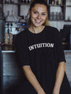 INTUITION - T-Shirt noir (taille unisexe)