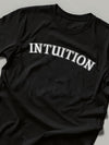 INTUITION - T-Shirt noir (taille unisexe)