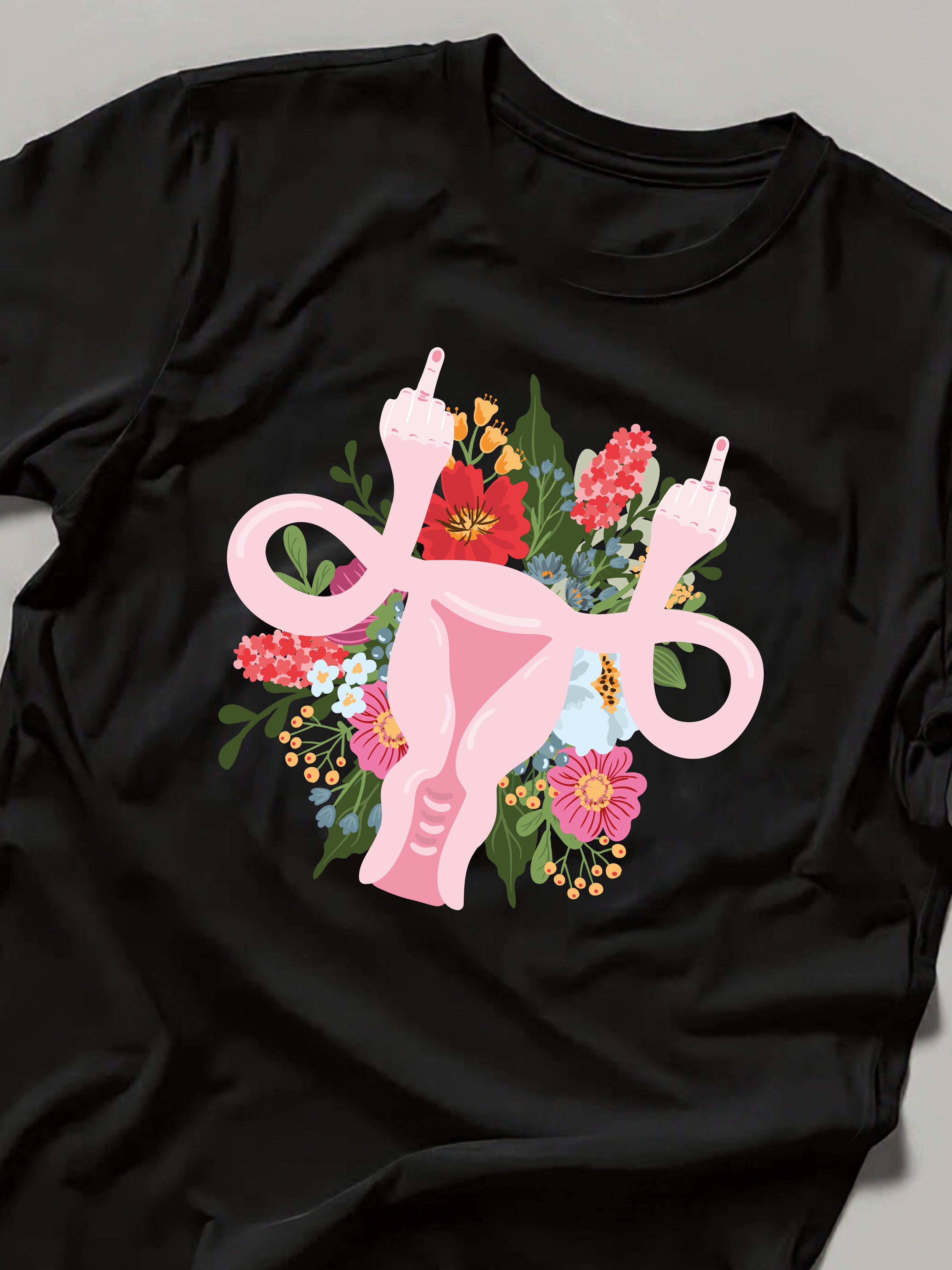 UTÉRUS - T-Shirt noir