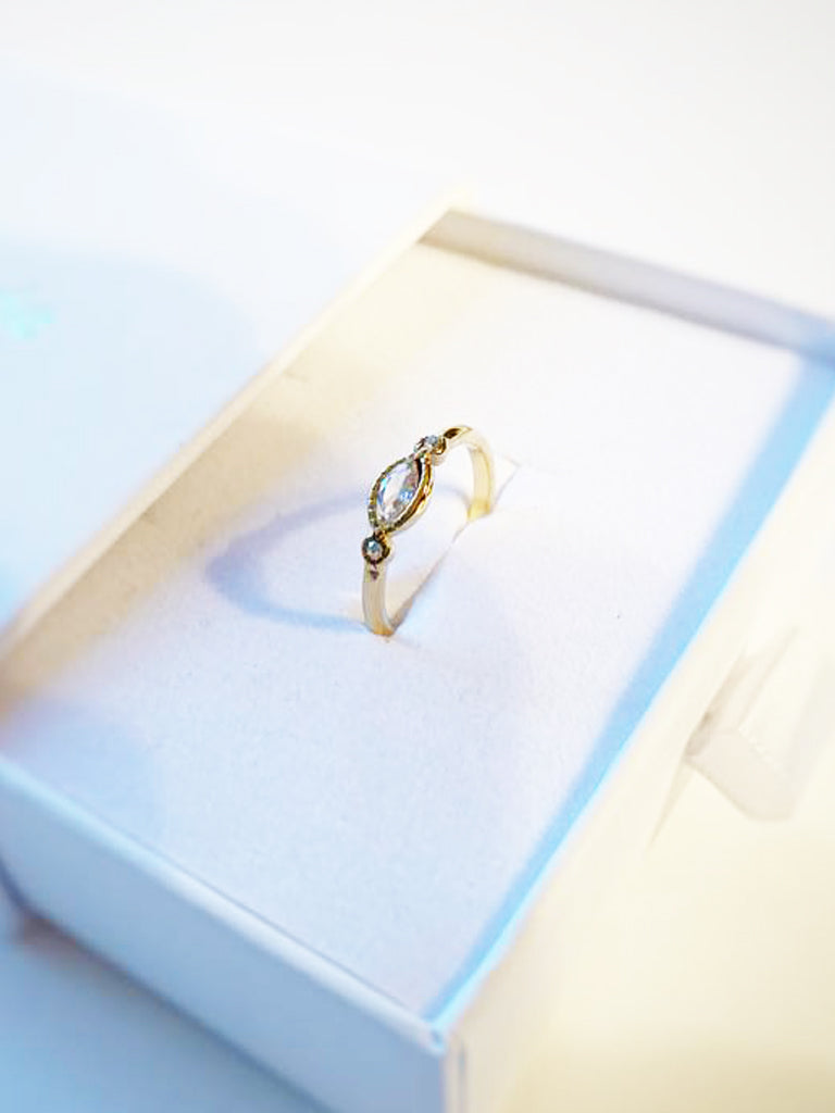 CRISTAL - Bague ajustable
