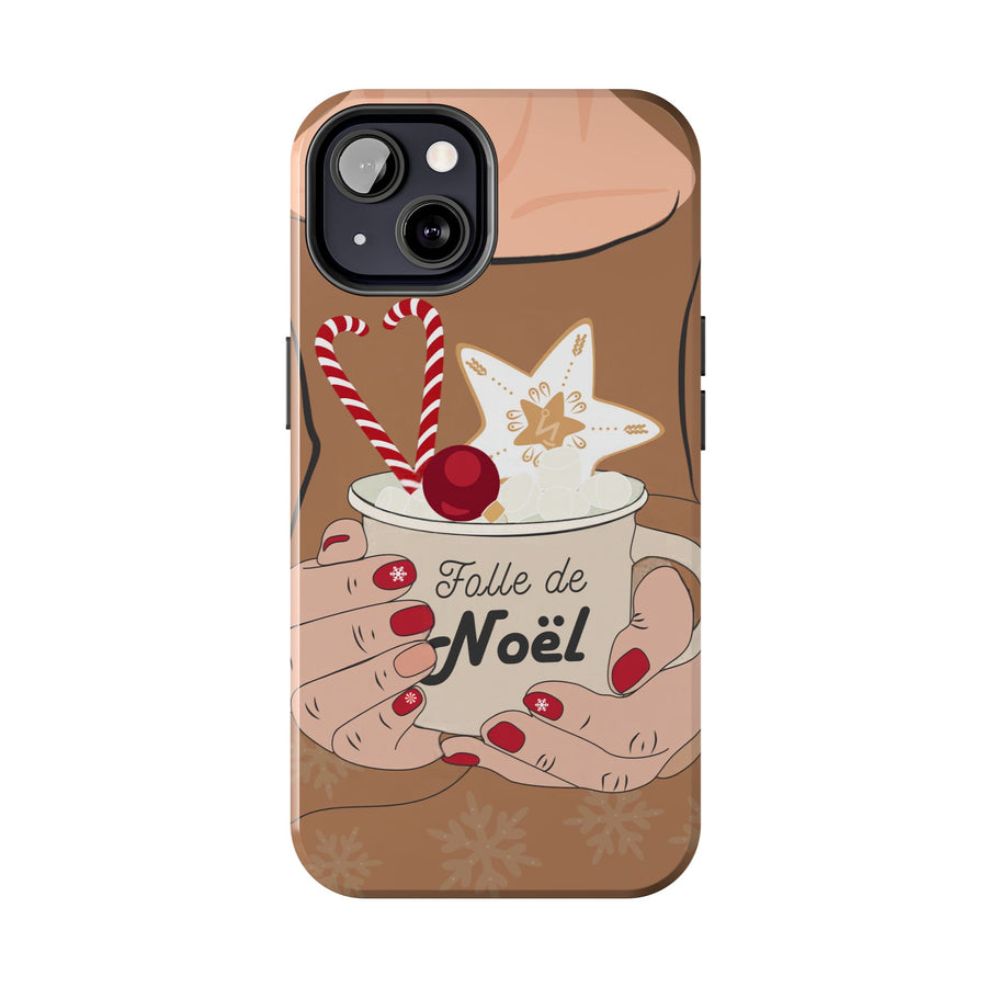 Coque cellulaire sublimée - FOLLE DE NOËL