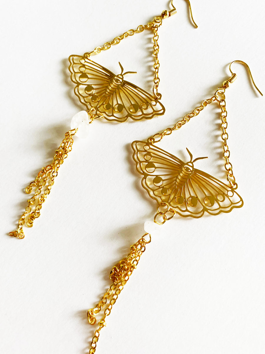 ÉVOLUTION CRISTAL - Boucles oreilles