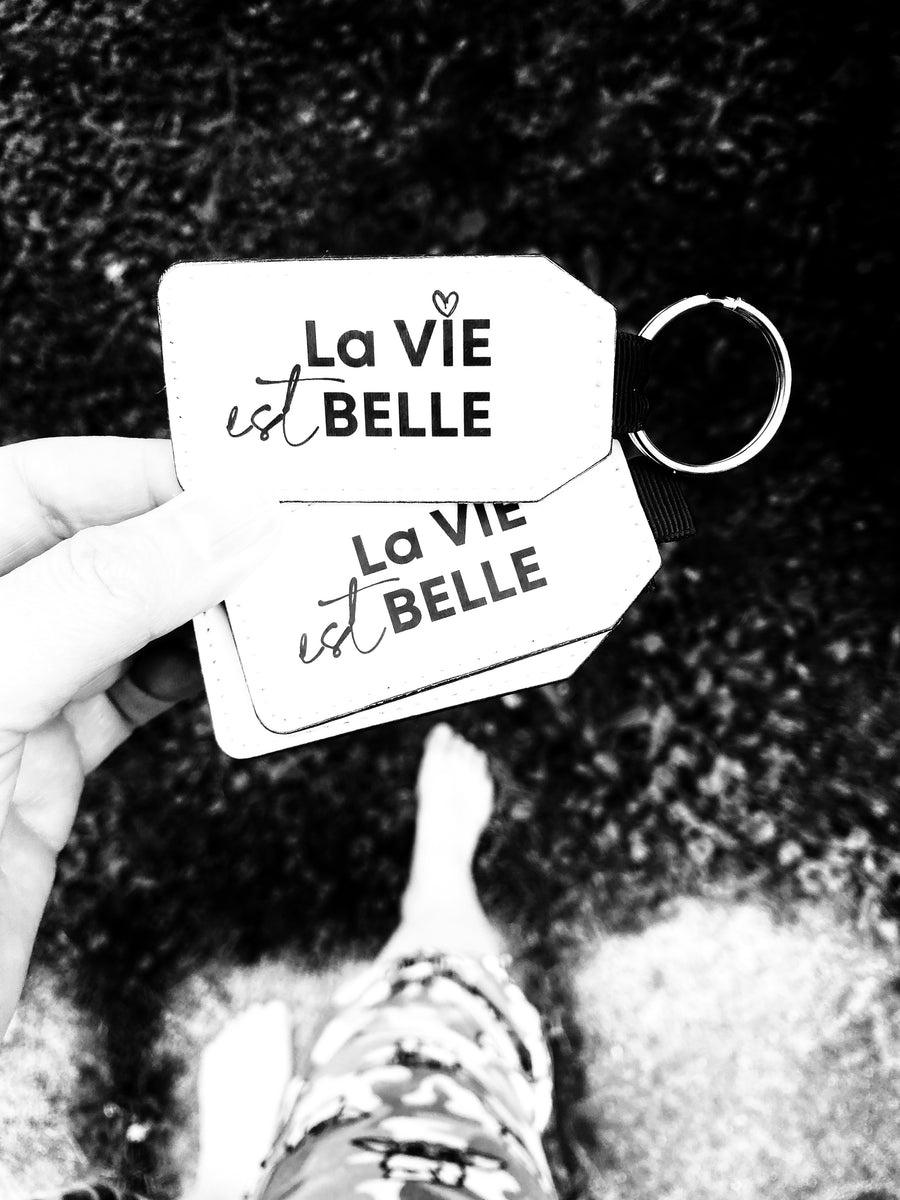 La vie est belle porte-clé - Don suicide