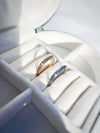 ZENITH Or ou ARGENT ou ROSE GOLD - Bague anti-stress