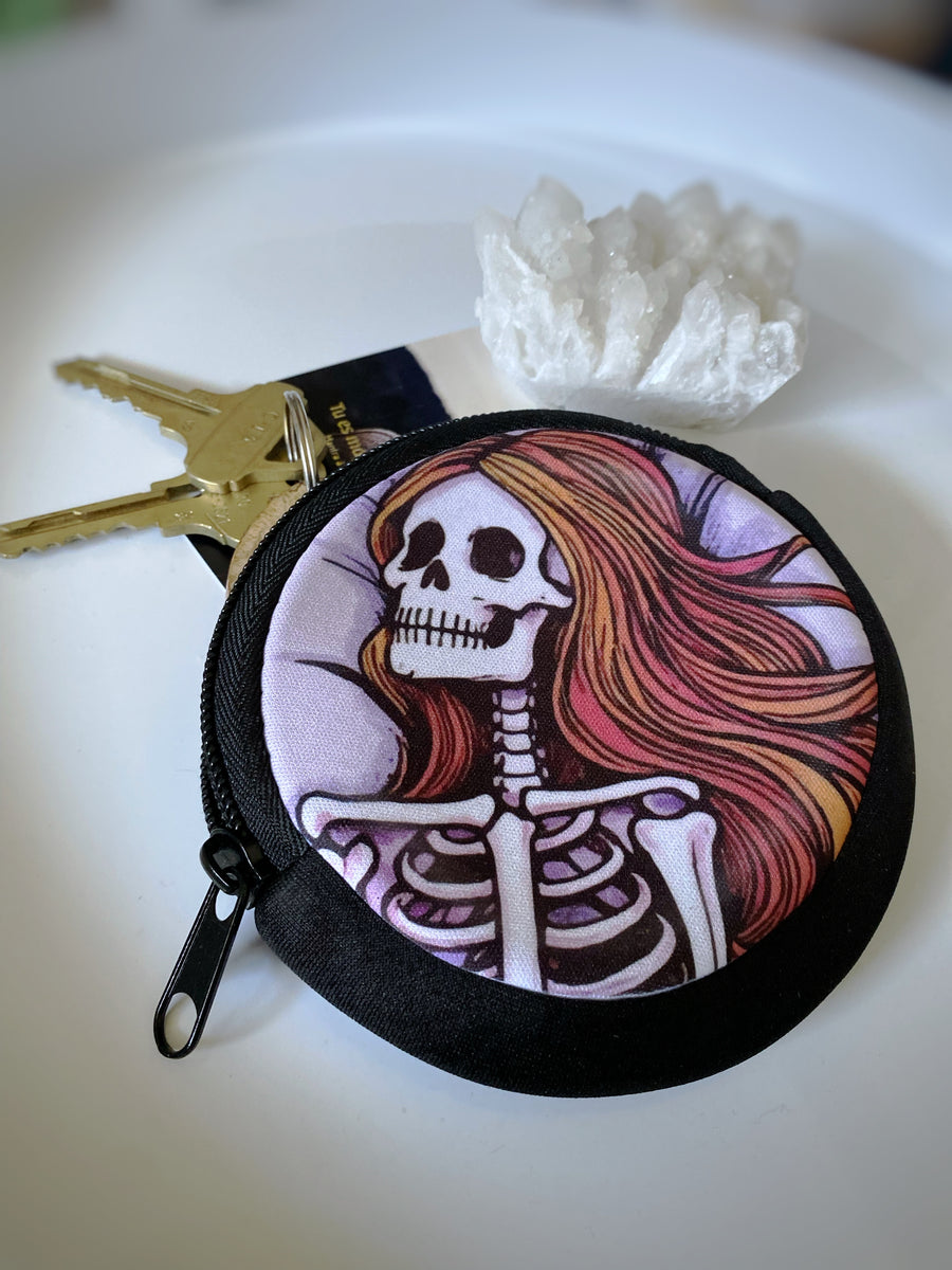 LA SUBMERGÉE - Petit porte-monnaie rond (fermeture éclair)