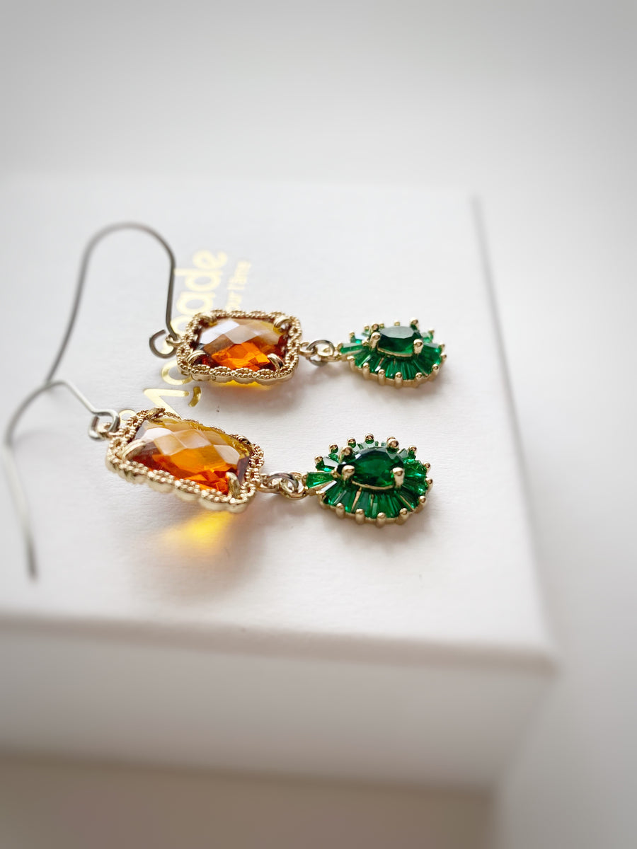 ESMÉRALDA - Boucles oreilles