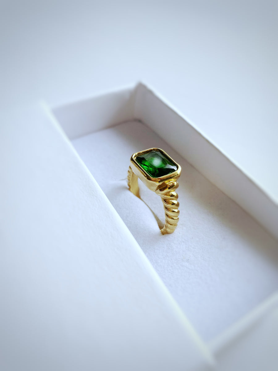 ÉMERAUDE - Bague