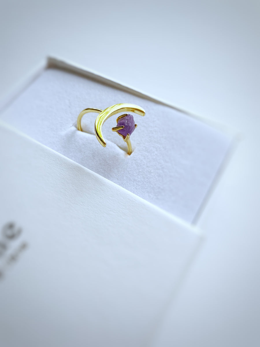LUNE - Bague ajustable