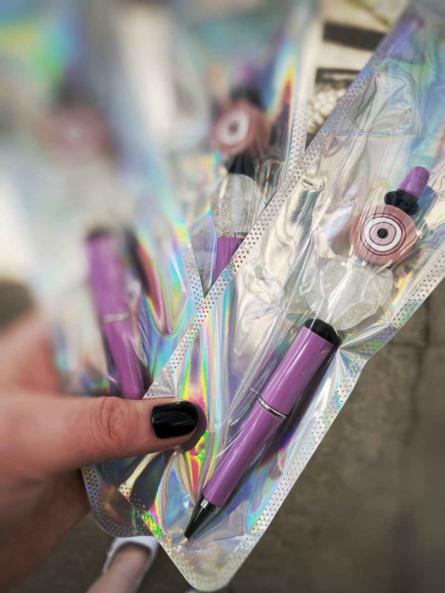 OEIL PROTECTION - Stylo (Quartz Naturel)