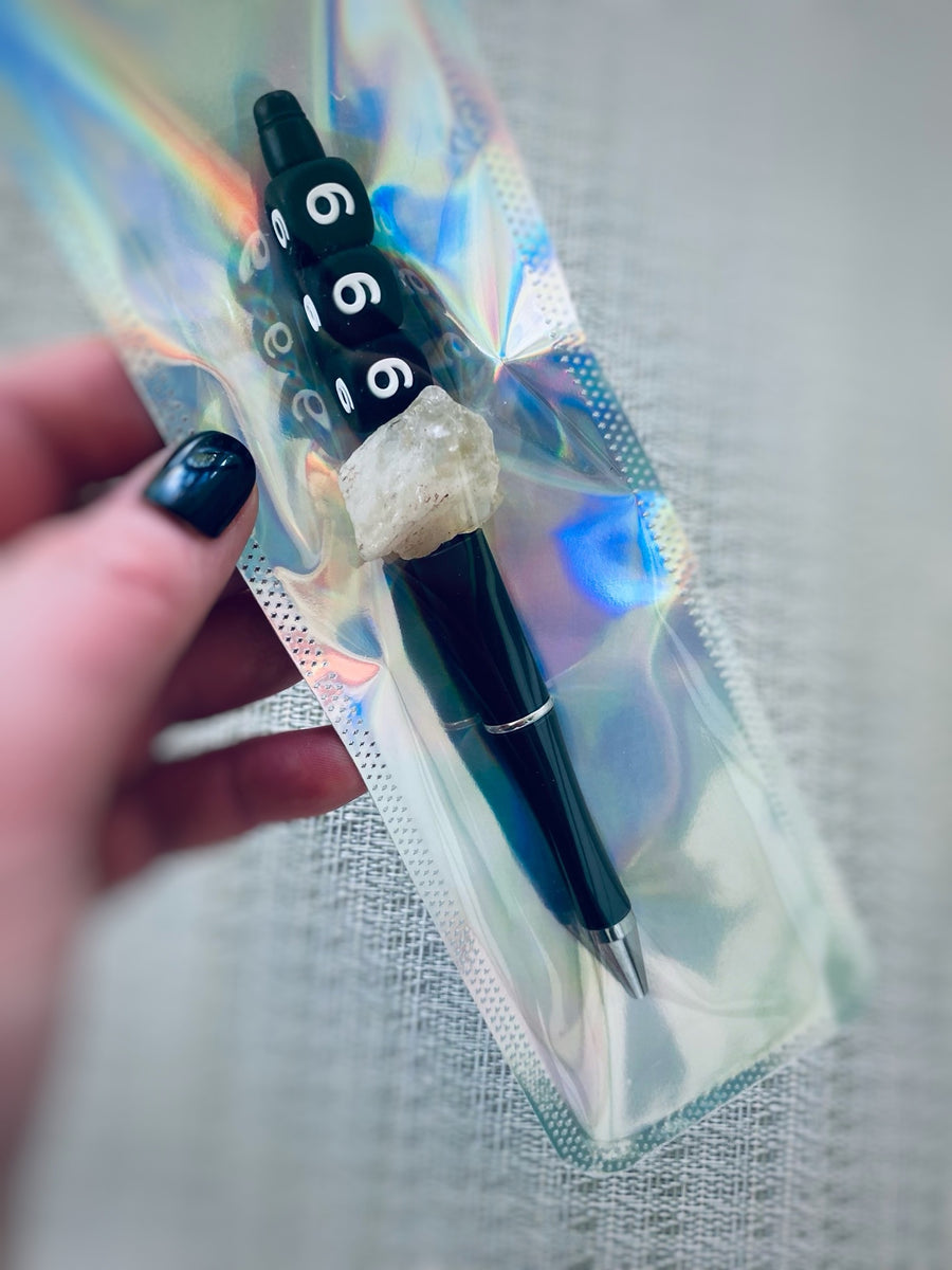 NUMÉROLOGIE - Stylo noir