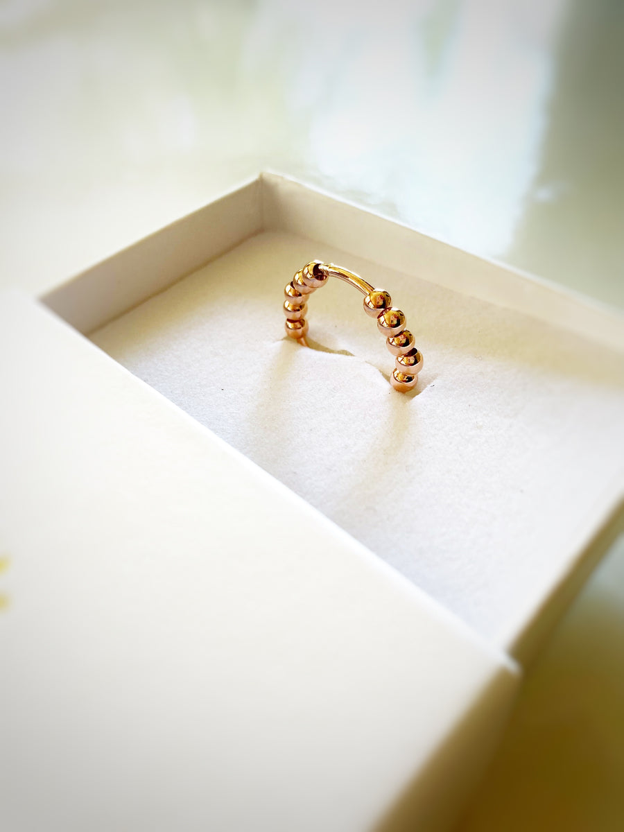 ZEN ROSE GOLD - Bague anti-stress