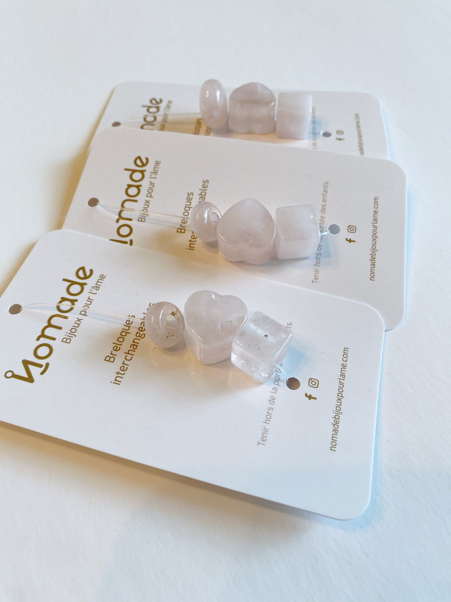 QUARTZ ROSE - Kit pierres modulables