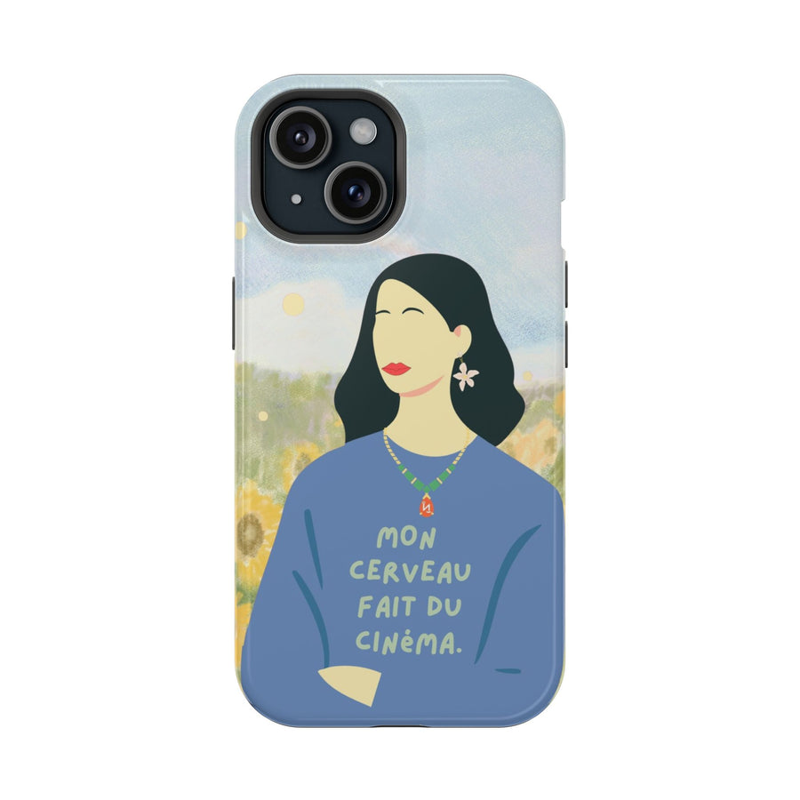 Coque cellulaire sublimée - MON CERVEAU FAIT DU CINÉMA