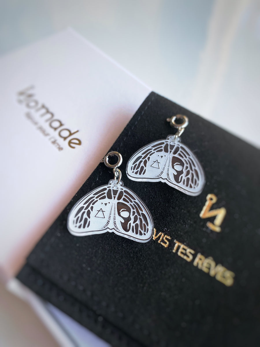 ÉVOLUTION - Breloque plastique recyclé