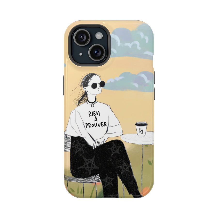 Coque cellulaire sublimée - RIEN À PROUVER