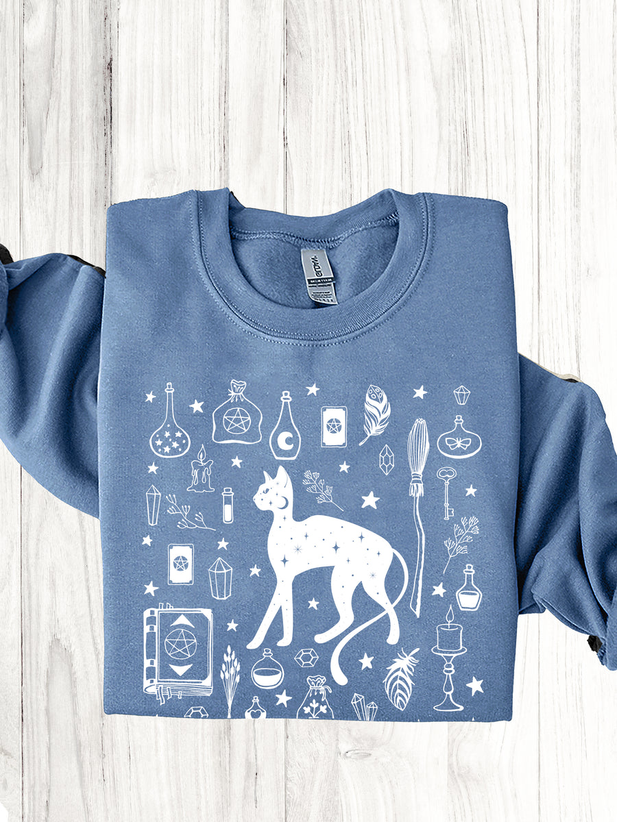 CHATDAIL - Coton ouaté bleu (allume dans le noir)