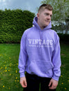 VINTAGE À L'OS - Hoodie lavande (allume dans le noir)