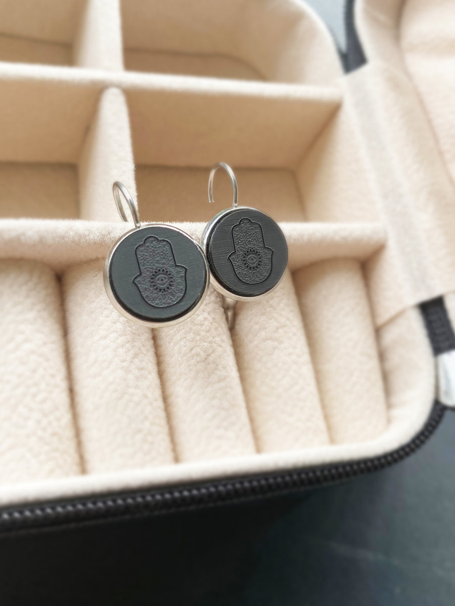FATMA - Boucles oreilles levier 12 mm