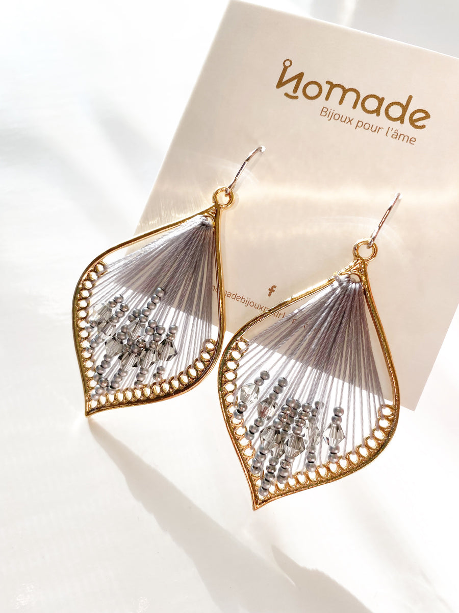 PLUIE DE PERLES - Boucles oreilles